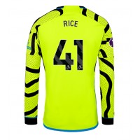 Camiseta Arsenal Declan Rice #41 Segunda Equipación Replica 2023-24 mangas largas